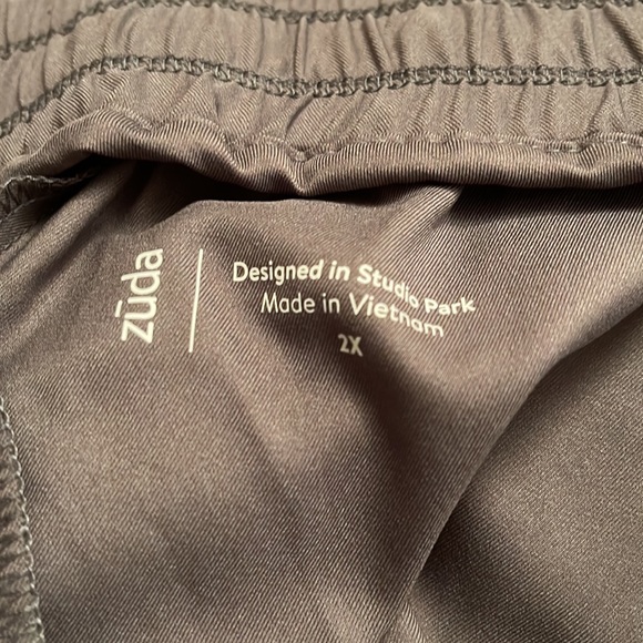 Zuda Size 2X Pants Grey - Picture 5 of 6